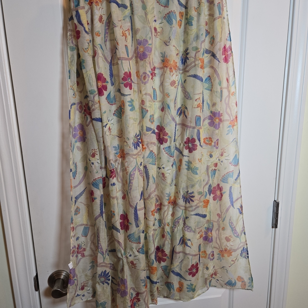 Floral Print Women's Scarf